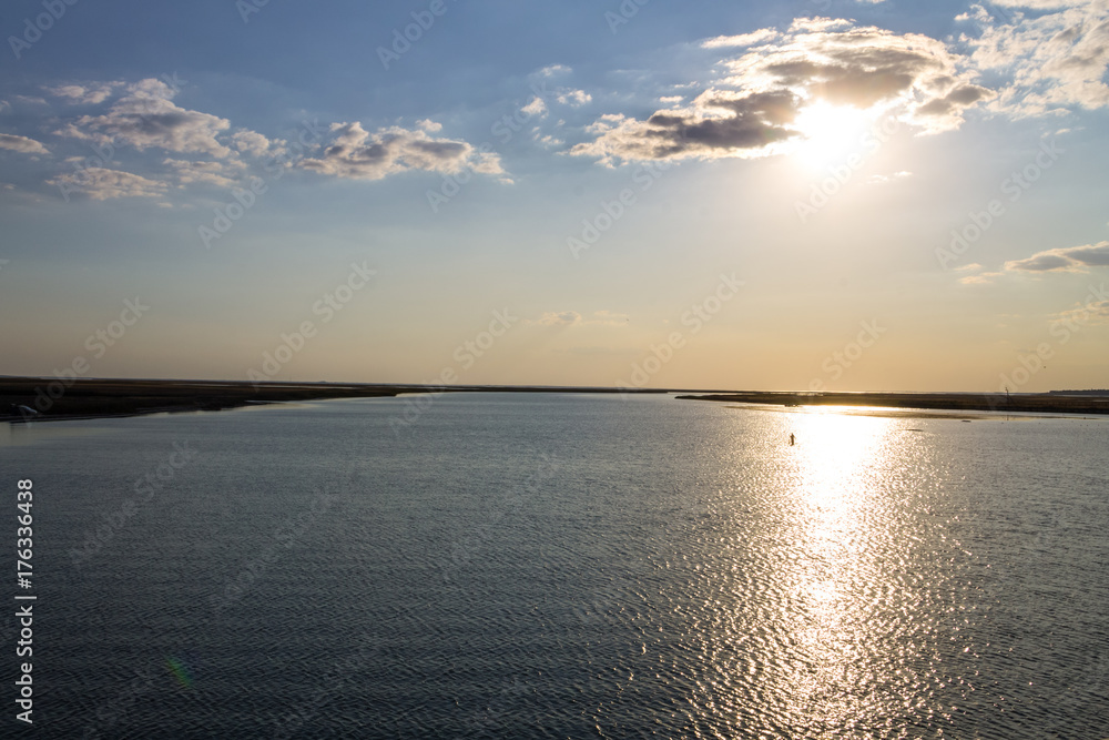 View on the Sivash lake, Ukraine View on the Sivash lake, Ukraine