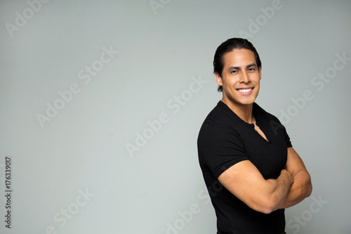 Handsome Hispanic Man