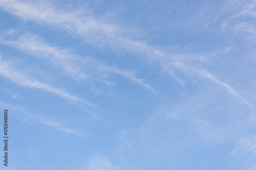Fantastic soft white clouds against blue sky Fantastic soft white clouds against blue sky