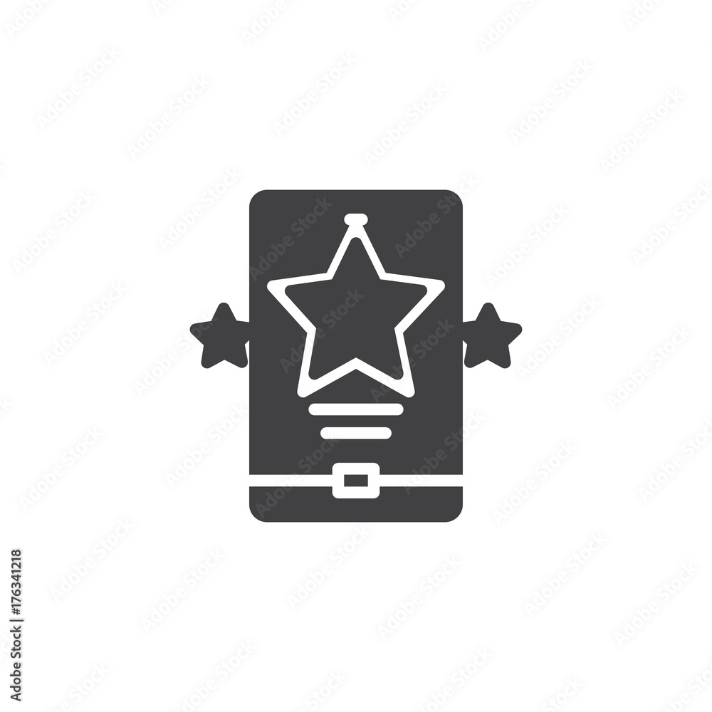 Rating icon vector, filled flat sign, solid pictogram isolated on white. Symbol, logo illustration. Rating icon vector, filled flat sign, solid pictogram isolated on white. Symbol, logo illustration.