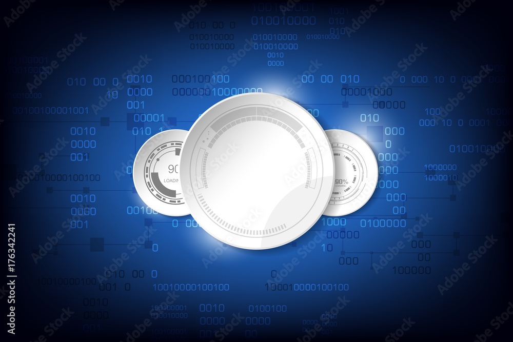 vector technology computer, abstract digital network telecoms background