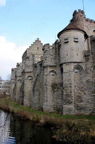 Castle in Ghent Belgium