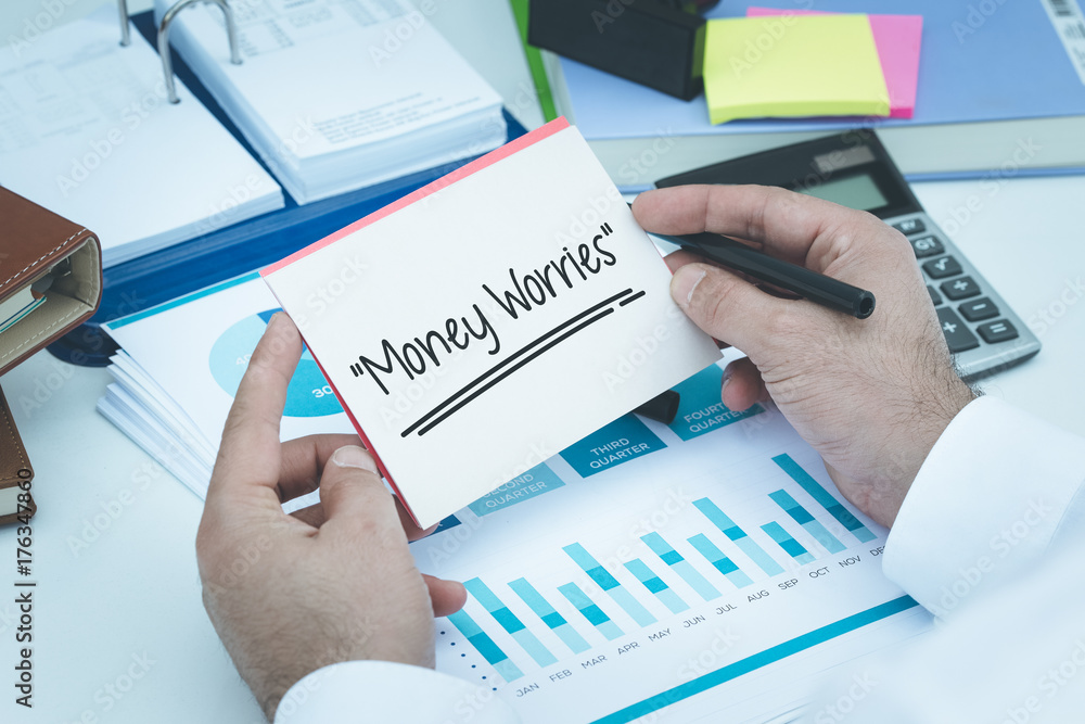 MONEY WORRIES CONCEPT MONEY WORRIES CONCEPT
