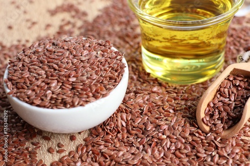 Flax seed with oil