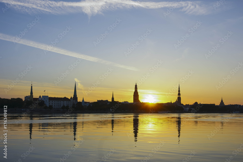 Fototapeta premium Riga city