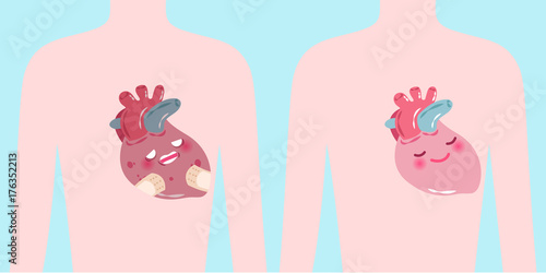 cute cartoon heart