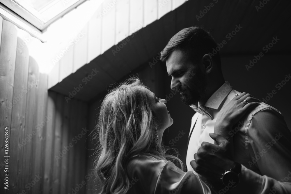 Preparation for the wedding ceremony of two lovers.