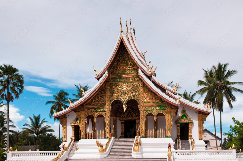 Fototapeta premium Hor Prabang in Luang Prabang, Lao
