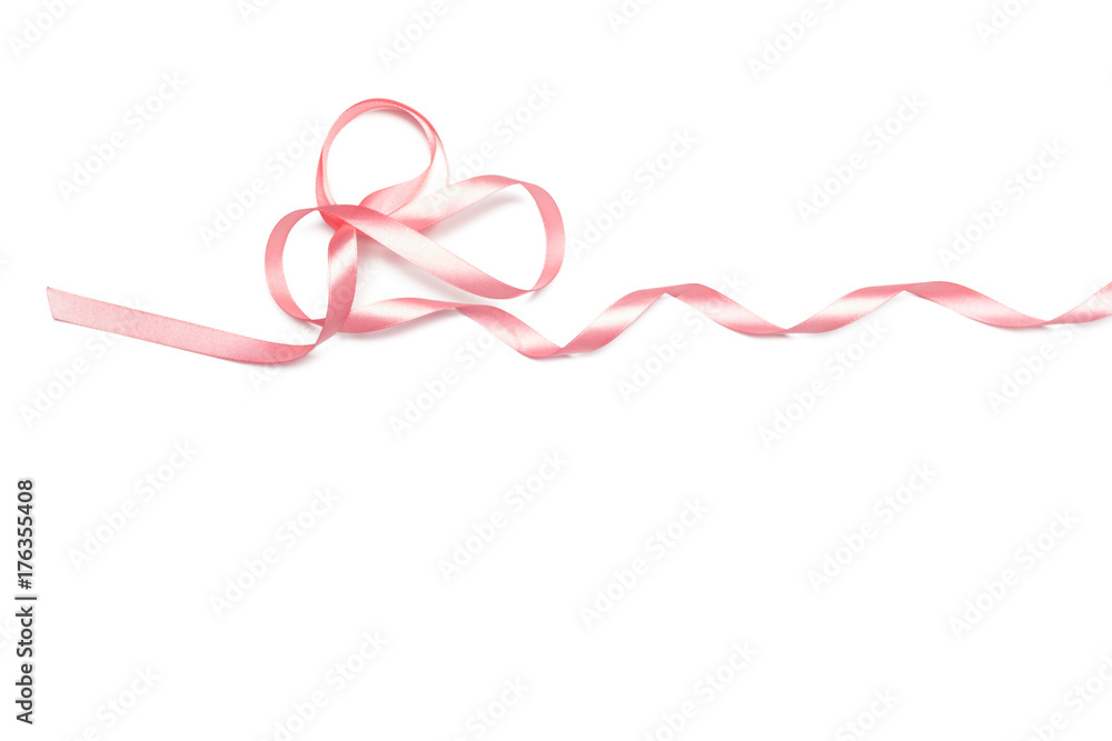 ribbon isolated on white