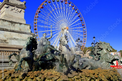 Fontaine des Quinconces à Bordeaux