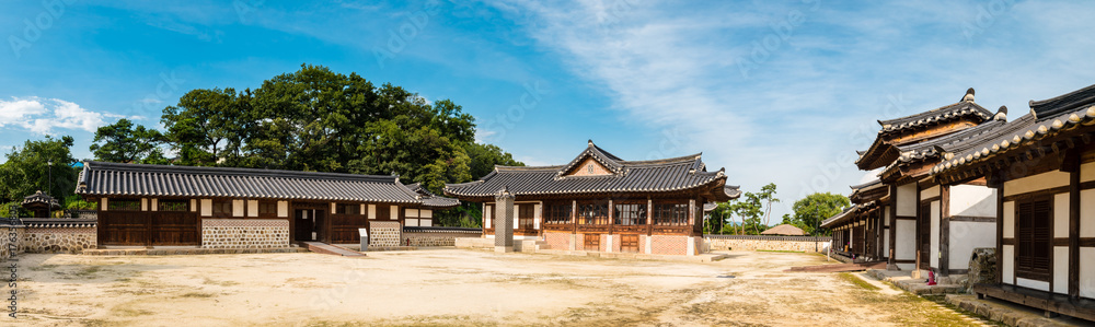 Yeoju, South Korea - Gamgodang where Empress Myeongseong lived as a child. 