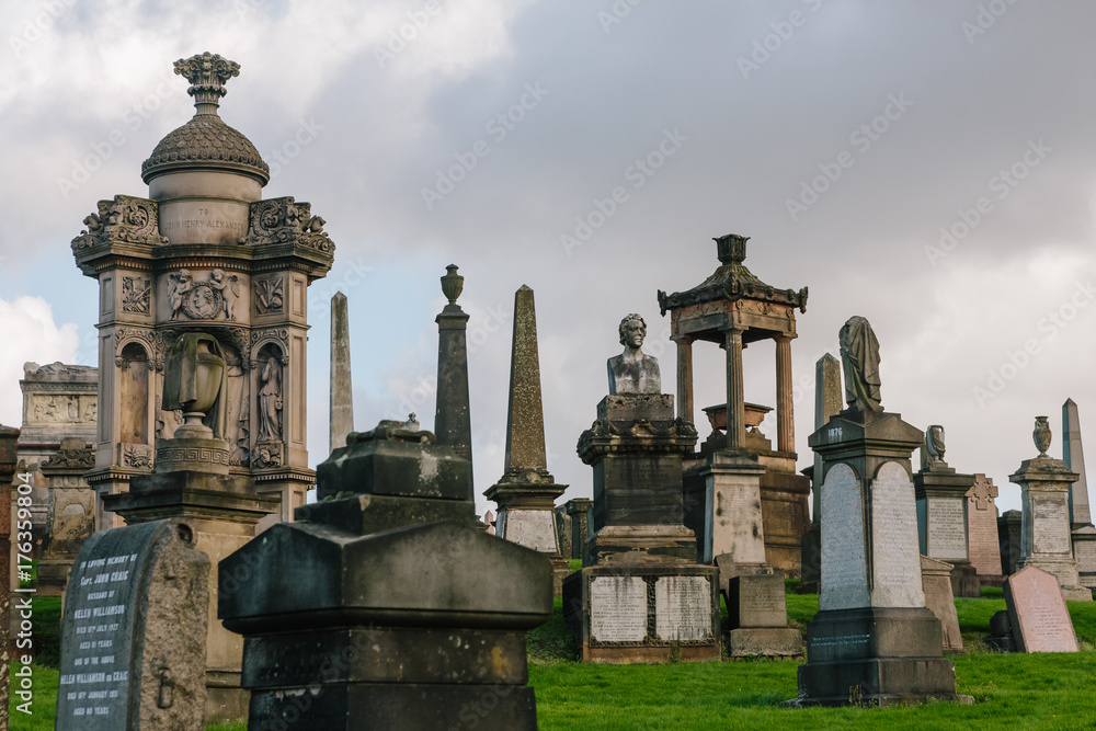Obraz premium Necropolis