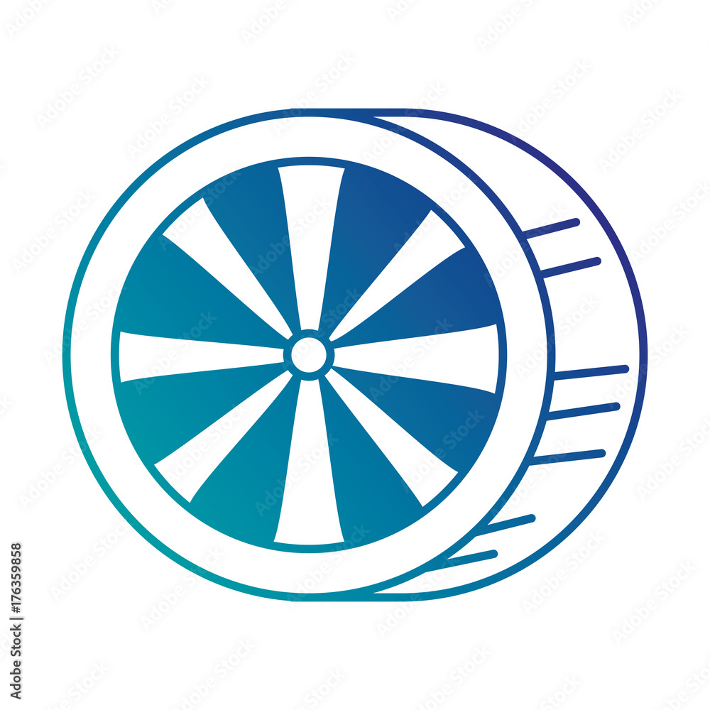 car tires isolated icon