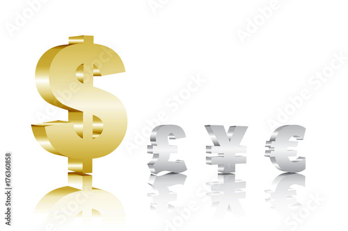 米ドルと他の通貨 FX American Dollars and other currencies. Foreign Exchange