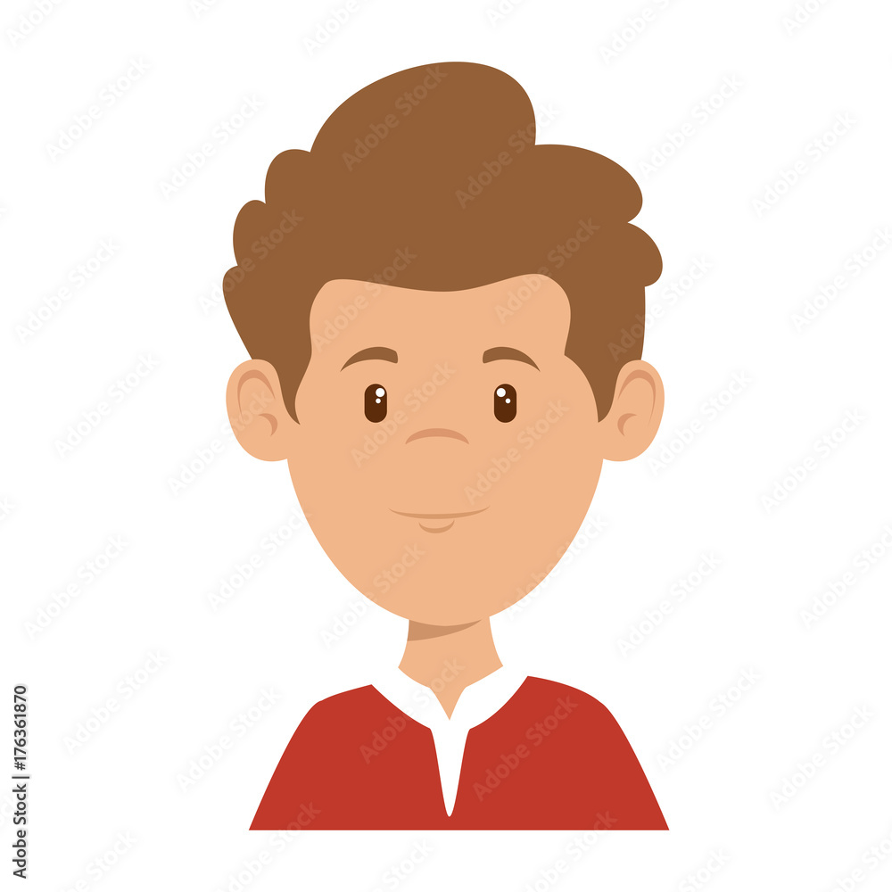 young man avatar character