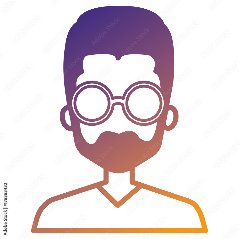 Fototapeta premium young man avatar character