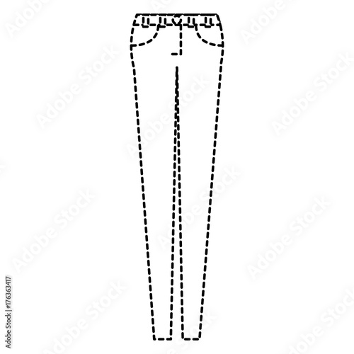 female pants clothes icon © Gstudio