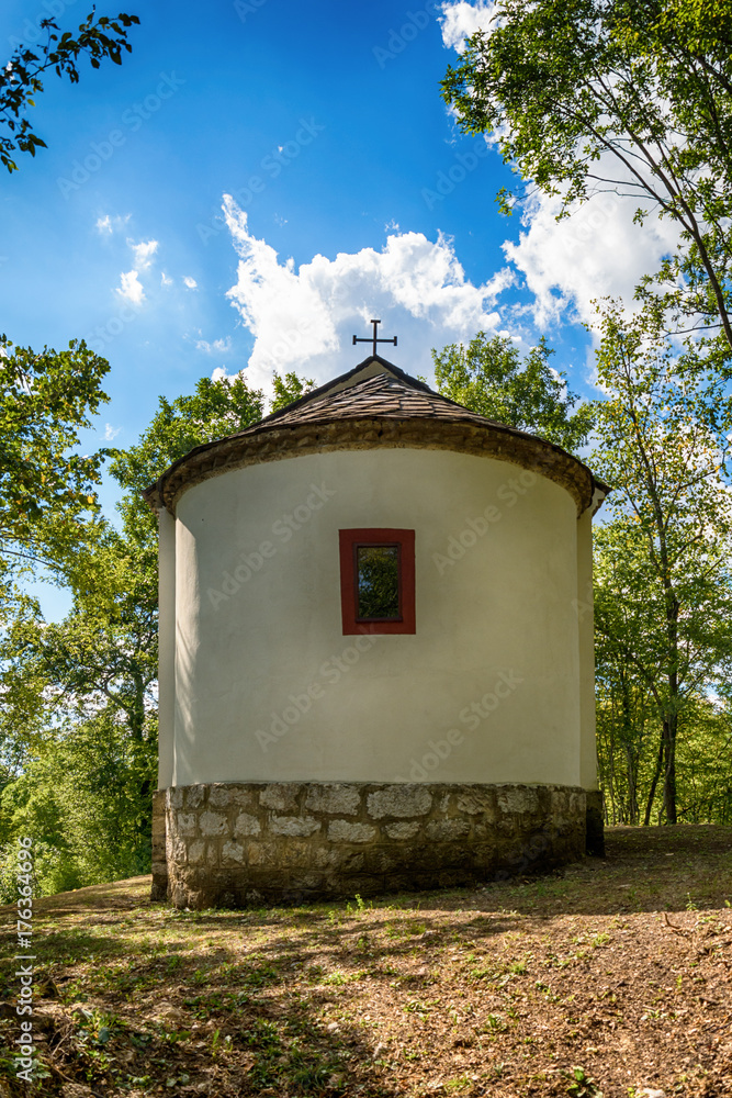 Naklejka premium Monastery Ilinje on the mountain Kablar in Serbia