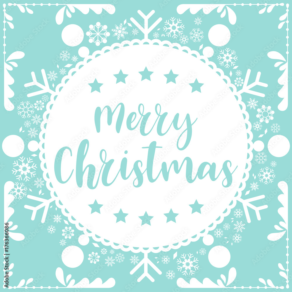 Christmas card template Christmas card template