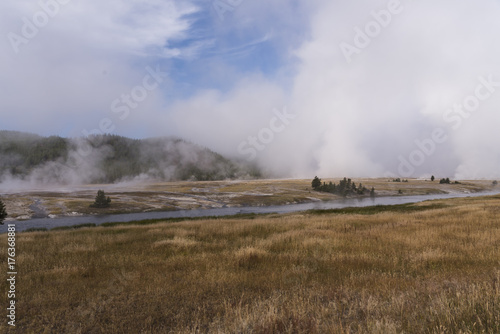 Yellowstone National Park & Fog