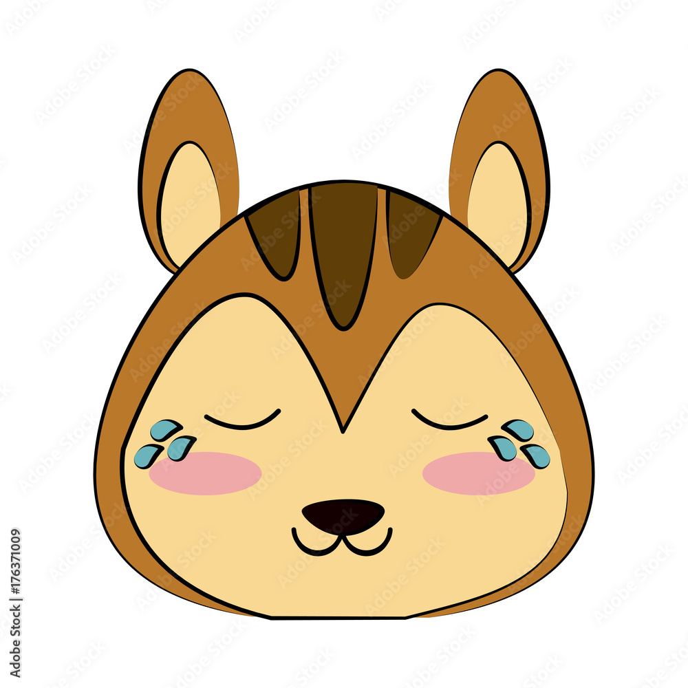 squirrel crying cute animal cartoon icon image vector illustration design squirrel crying cute animal cartoon icon image vector illustration design