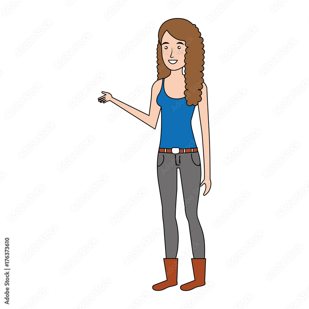 beautiful woman avatar character beautiful woman avatar character