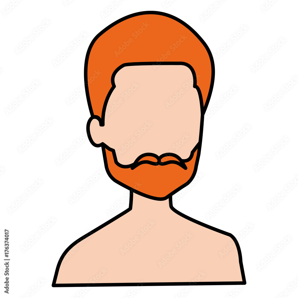 young man shirtless avatar character young man shirtless avatar character