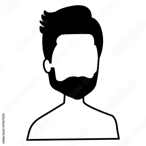 young man shirtless avatar character