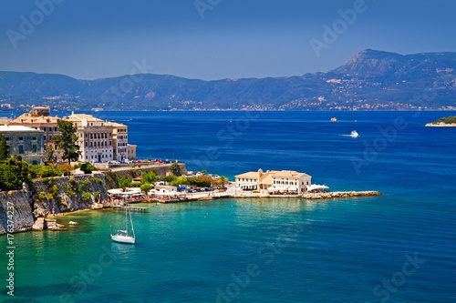 Wallpaper Mural historic centre of capital city kerkyra, corfu island, greece Torontodigital.ca