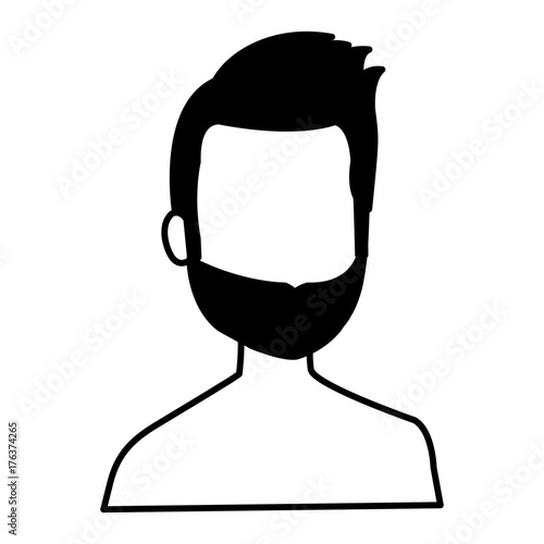 young man shirtless avatar character