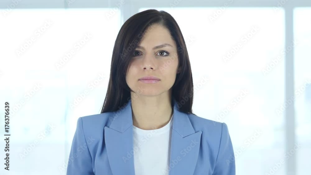 Portrait of Screaming Upset Young Businesswoman Portrait of Screaming Upset Young Businesswoman