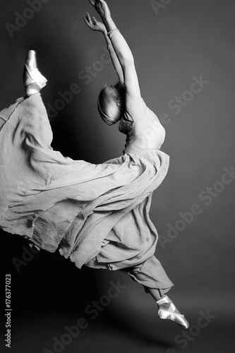 female ballet dancer.beautiful Ballerina photo