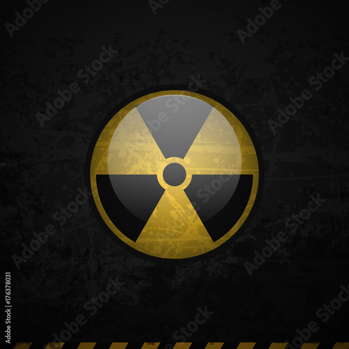 Icon Radiation Sign