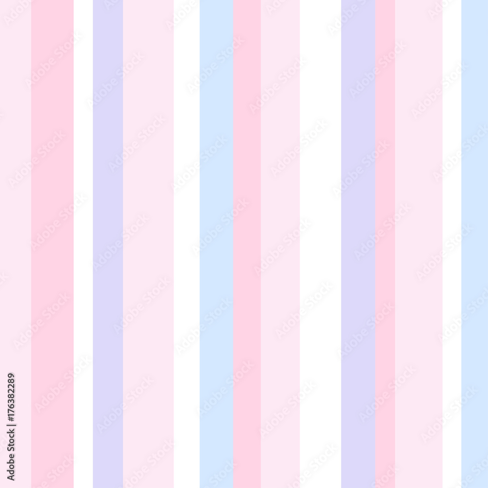 Striped pattern with stylish colors. Pink, violet, blue and white stripes. Background for design in a vertical strip Striped pattern with stylish colors. Pink, violet, blue and white stripes. Background for design in a vertical strip
