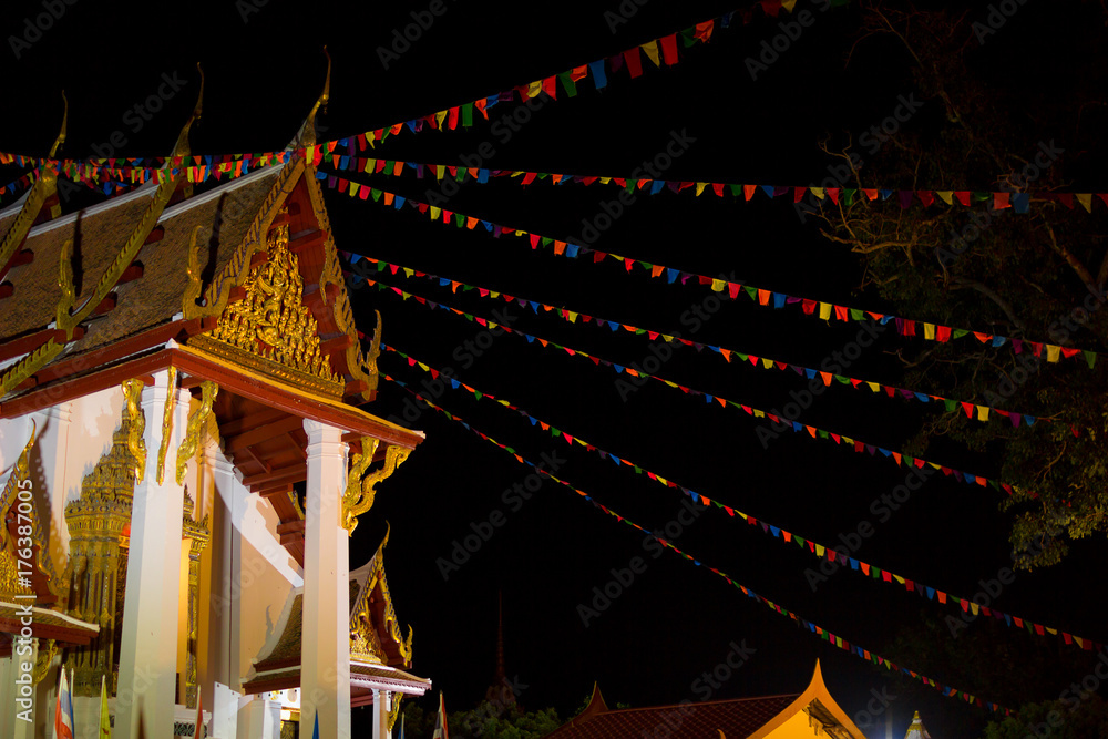 Temple at night Temple at night