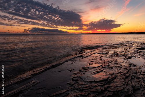 Lake Superior Sunrise at the Porcupine Mountains