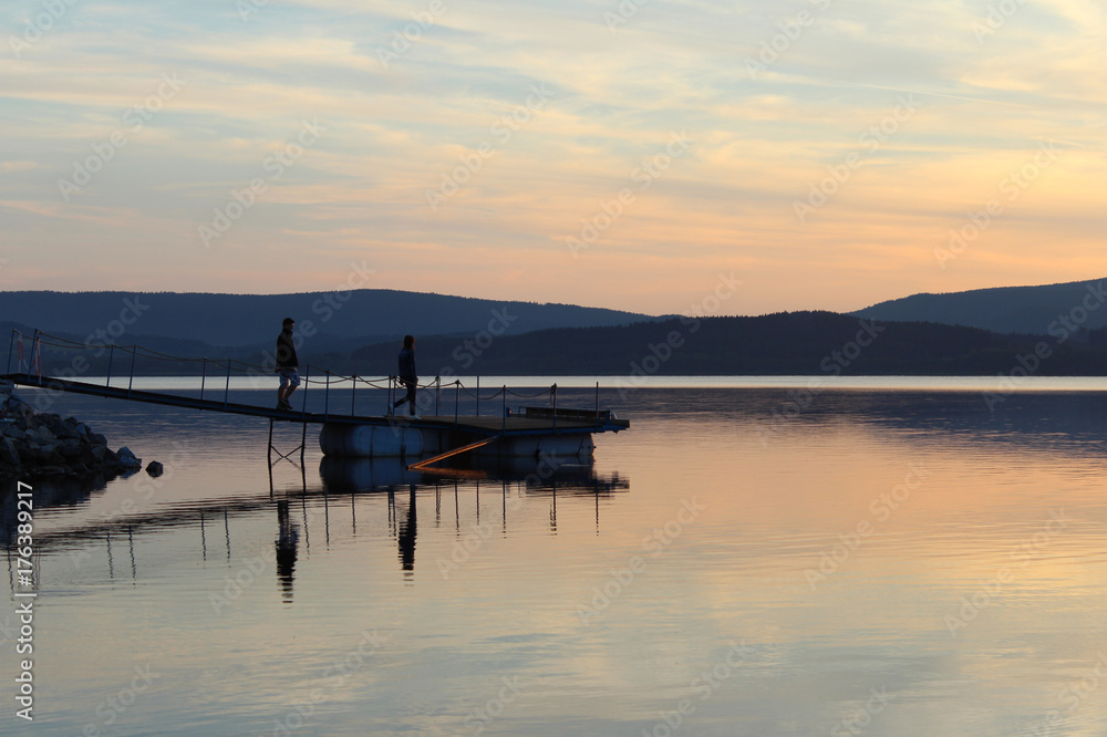 Fototapeta premium Lake Lipno - Czech Republic