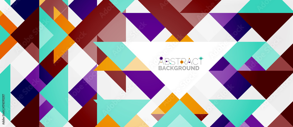 Triangle pattern design background Triangle pattern design background