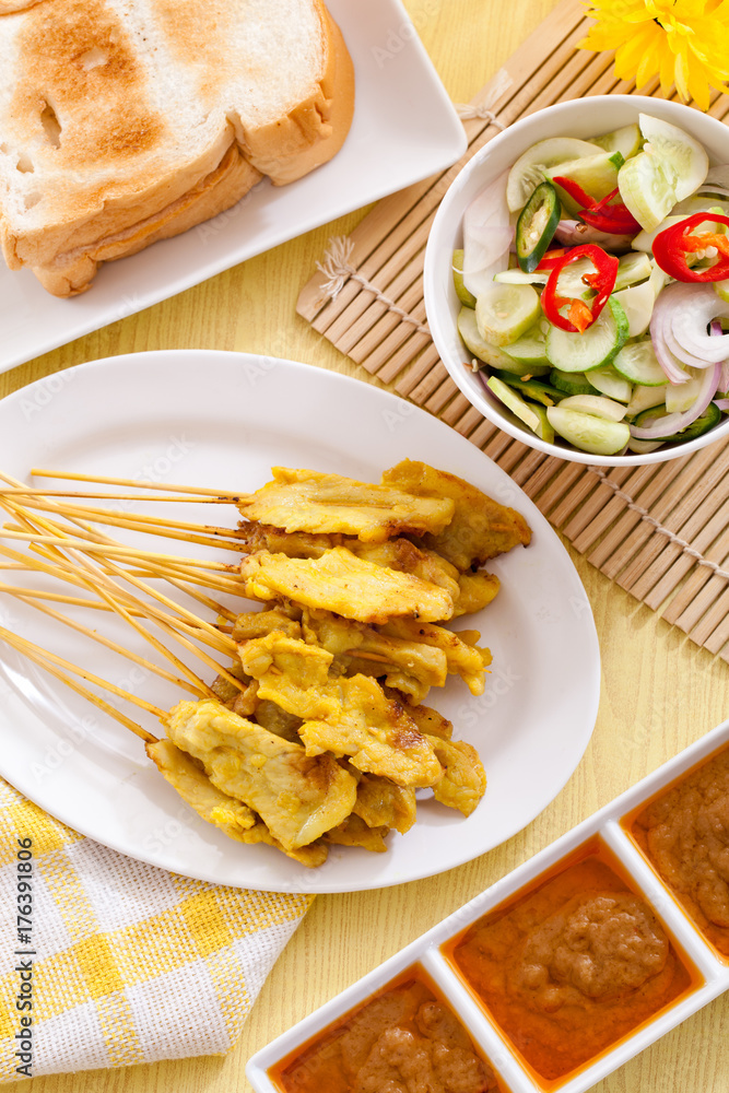 Pork satay Pork satay