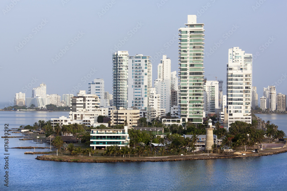 Fototapeta premium Cartagena's Residential District
