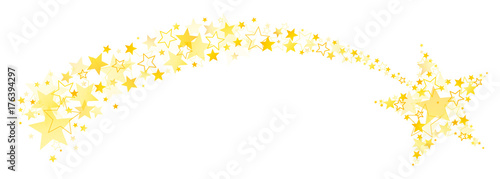 Golden Falling Star Right