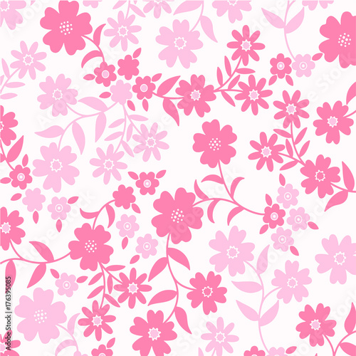 flower floral pink