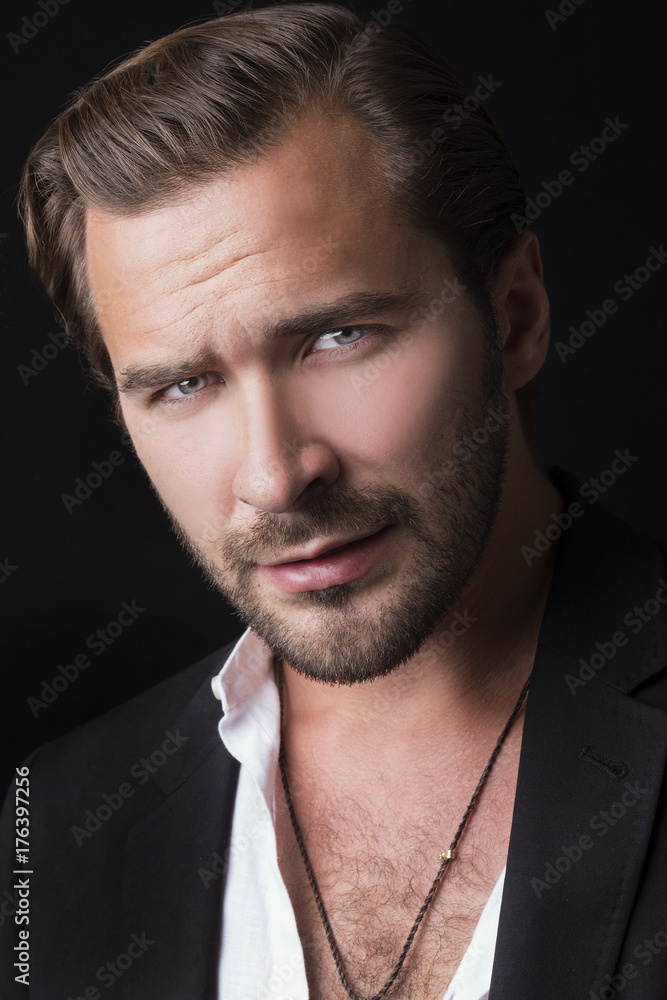 Fototapeta premium Volto di uomo