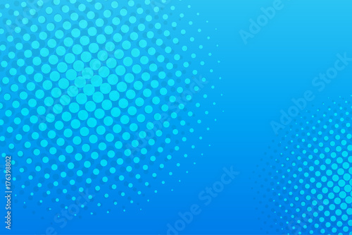 Abstract Geometric halftone dot pattern background vector graphic design