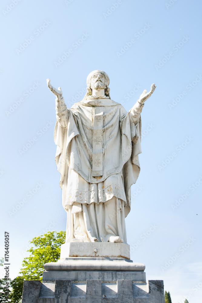 Saint Martin Statue - Lourdes - France