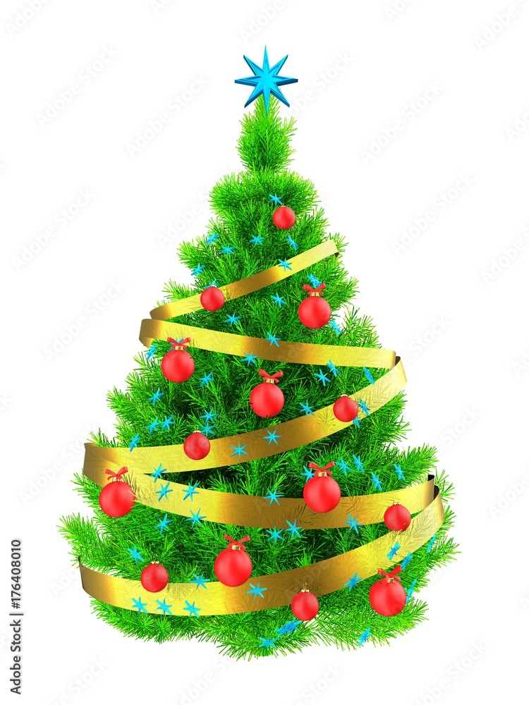 3d neon green Christmas tree 3d neon green Christmas tree