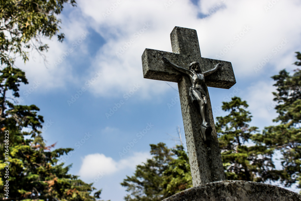 cruz de cementerio