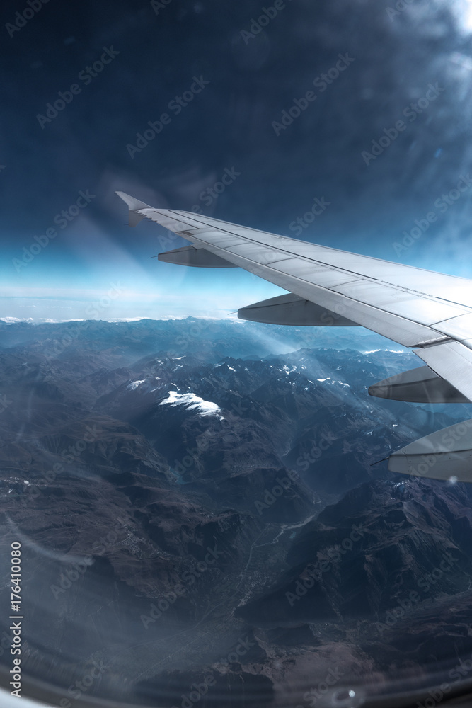 Obraz premium Plane wing