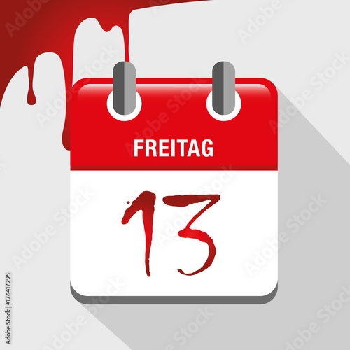 freitag der 13 im roten kalender