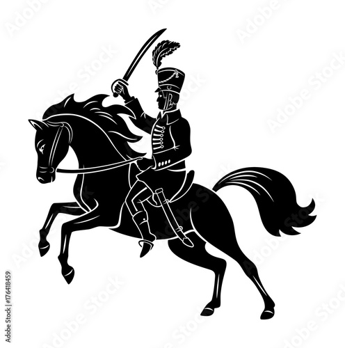 hussar on horseback